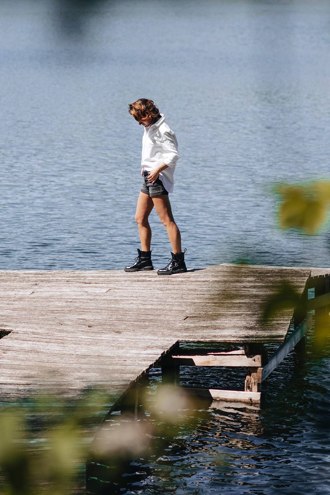 CAPSULE by Agnė Gilytė - Vente Chemise à col boutonné – femme - Chemise « FLORENCE » en coton de haute qualité18