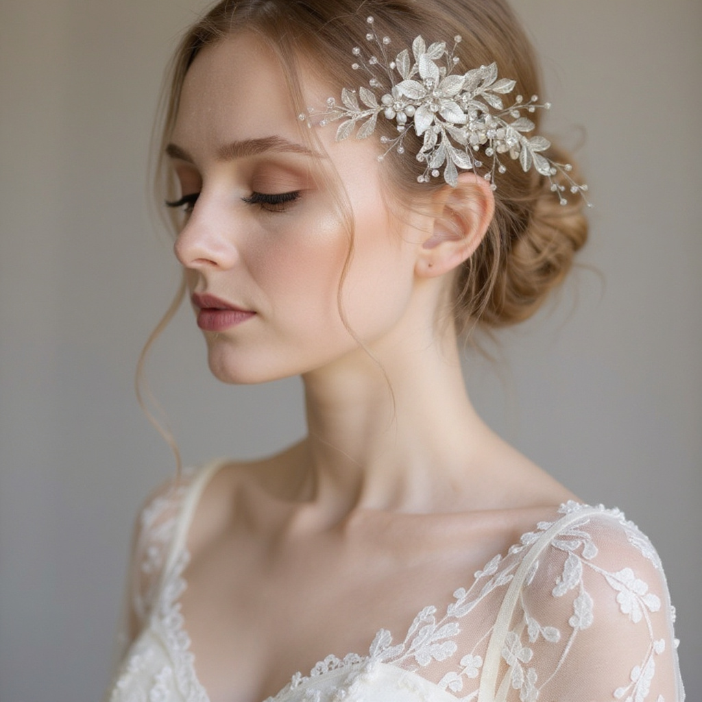 Athena Bridal Jewellery - Wholesale Fashion Headband - Women's - ATHENA COLLECTION - EXQUISITE CRYSTAL HEADPIECE - HC289 SILV2