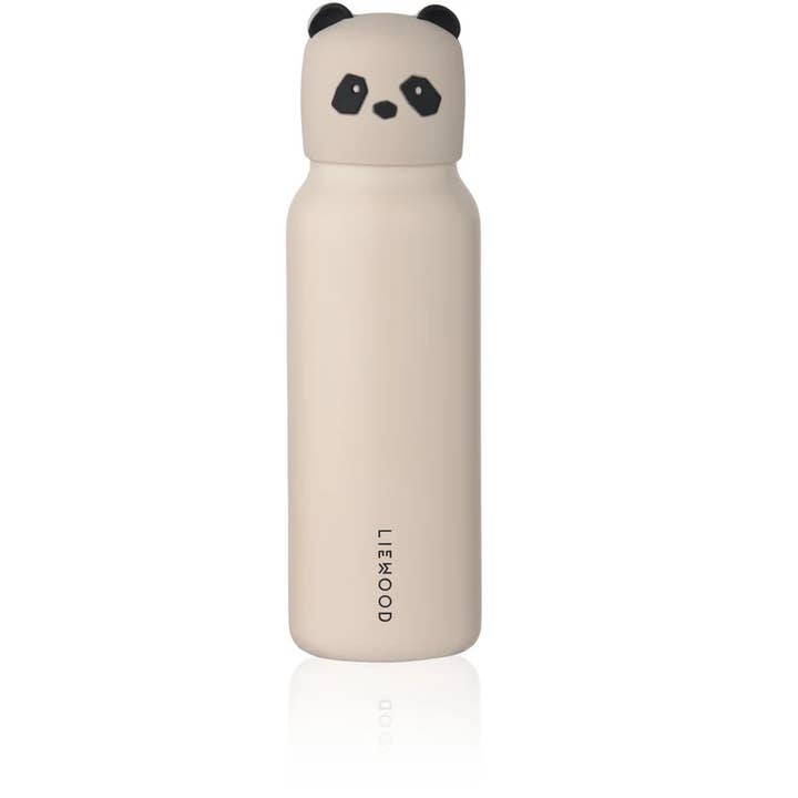 Bazaar Noir UG - Wholesale Water Bottle - Liewood Water Bottle "Falk Water Bottle 350 ml - Panda / Sandy"