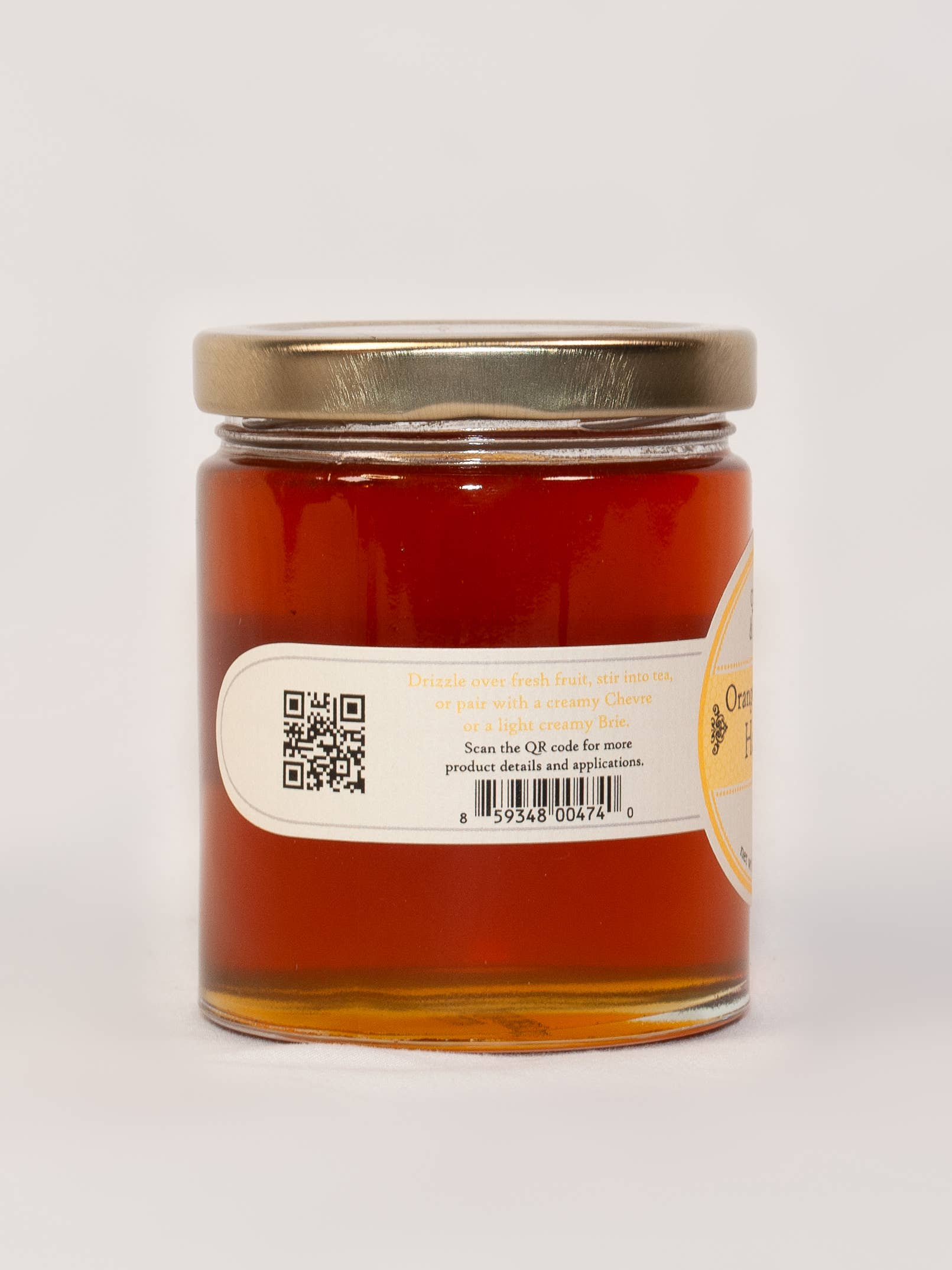 Gourmet Indulgences, LLC (dba Quince & Apple Company) - Wholesale Honey - 8.5 oz Orange Blossom Honey-12 Per Case2