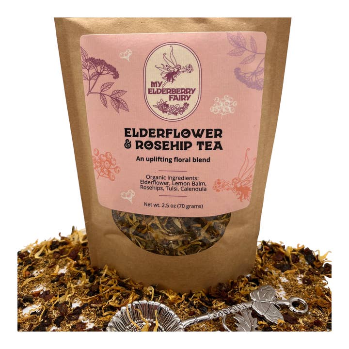 My Elderberry Fairy - Wholesale Loose Tea - Elderflower & Rosehip Tea (2 oz)0