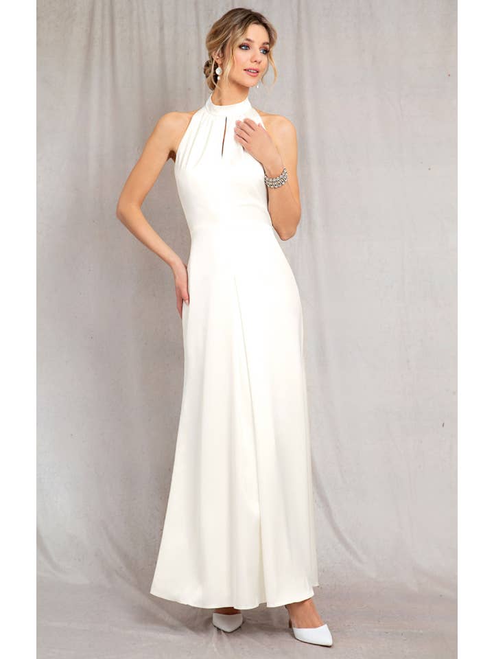 Alie Street - Vendita all'ingrosso Abito da sera - Donna - Abito da sposa Gia con scollo all'americana