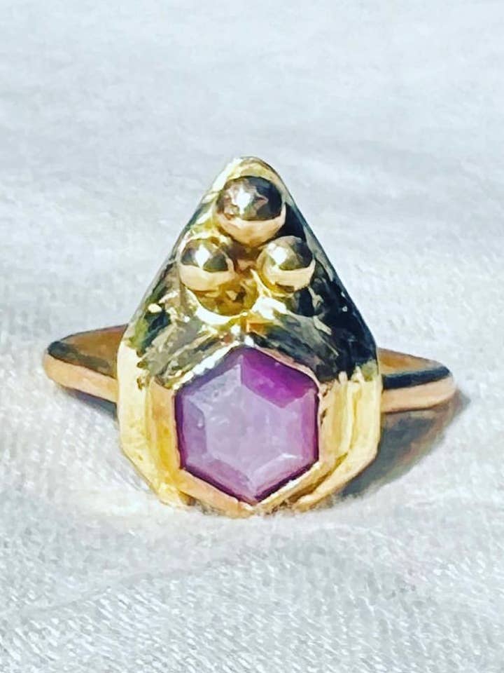 Empress ring for wholesale by Rachel Reves Jewelry