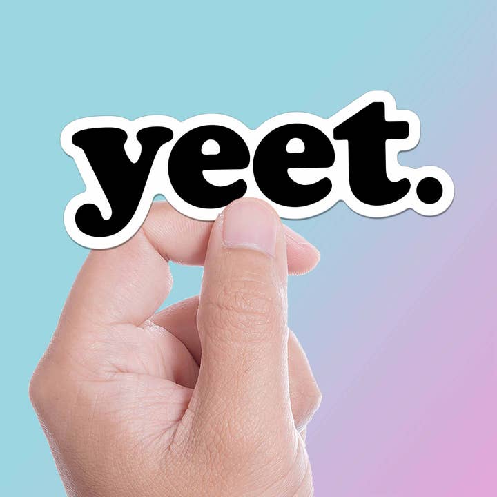 Sentinel Supply - Wholesale Sticker - Yeet Sticker for Hydroflask - Funny Vine Meme Decals