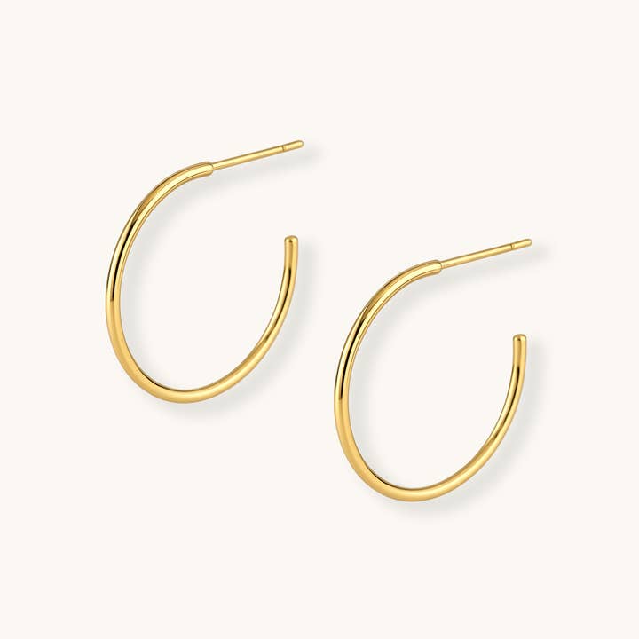 Bellamy Stud Hoops for wholesale by Hoft Studio