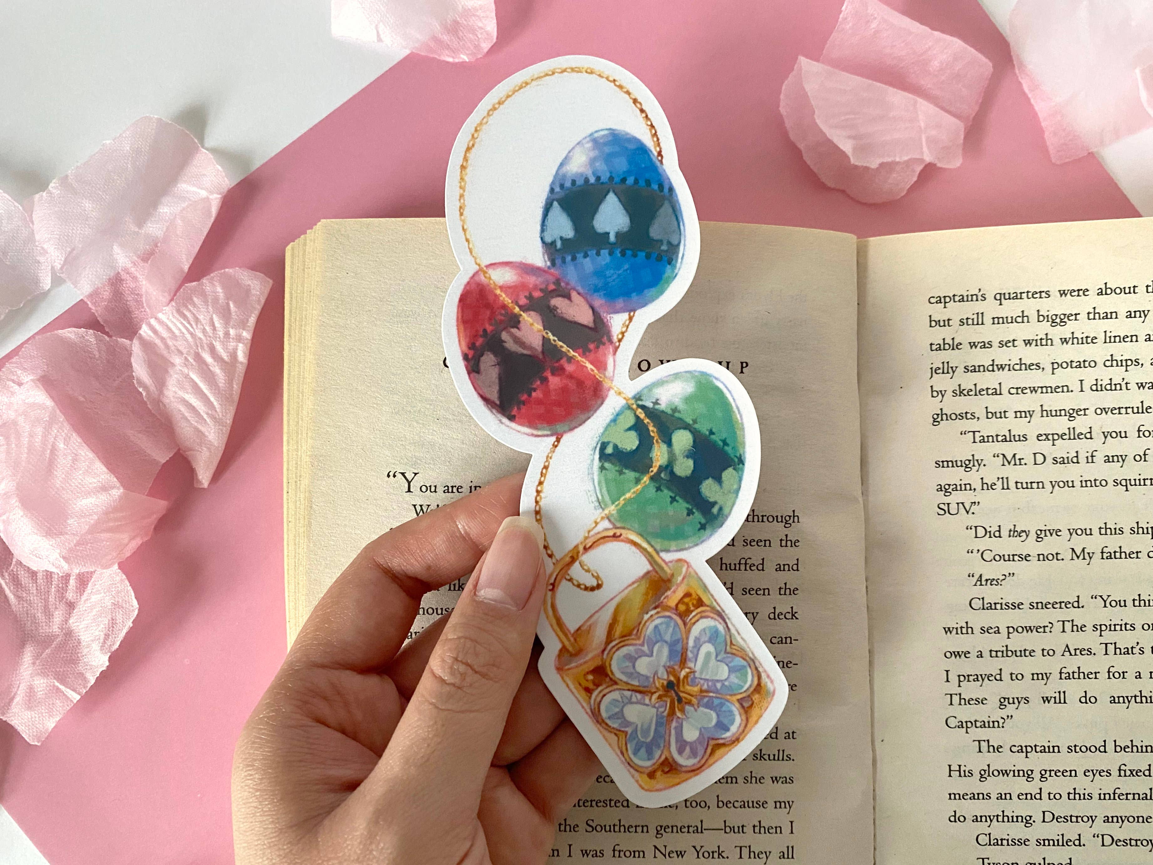 Cindy Tran Art - Wholesale Bookmark - Magical Girl Item Die Cut Bookmarks - Anime Fan Art3