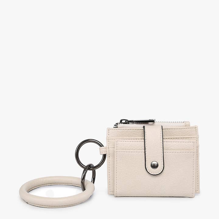 Jen & Co. - Wholesale Wallet - Women's - WL1904RG Sammie Mini Snap Wallet w/ Ring