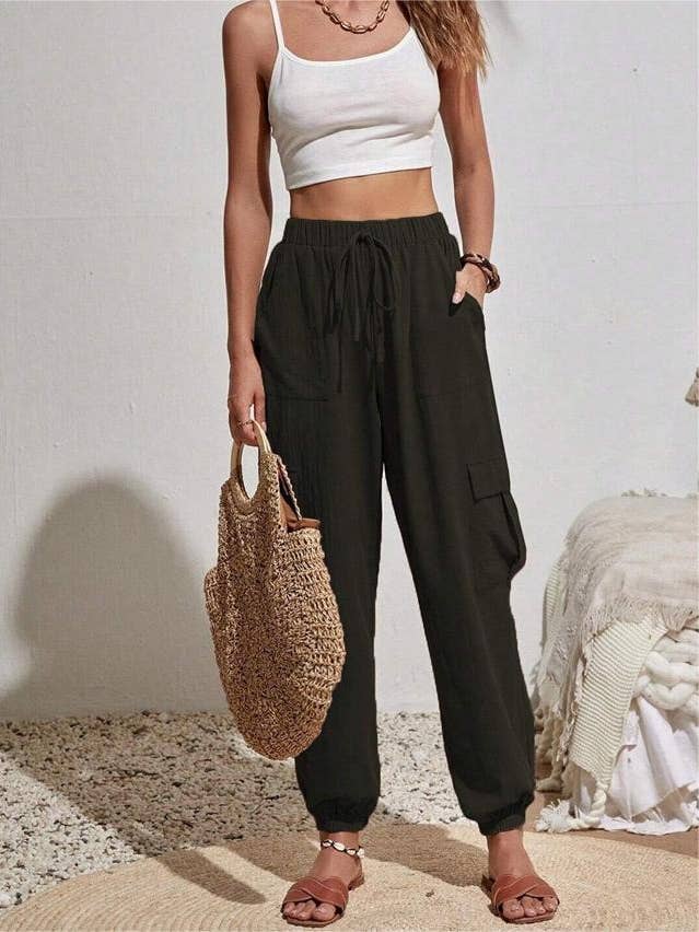 Rosa Clothing - Wholesale Pants - Women's - Pocket trousers cargo pants12