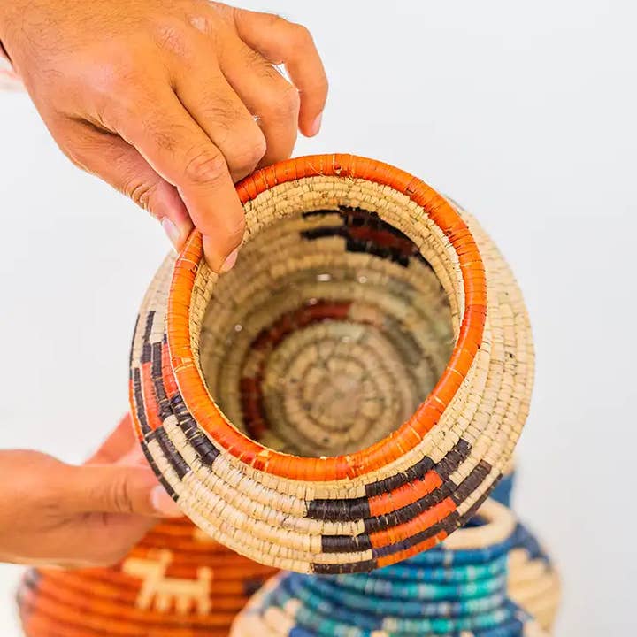 Waasiwolves - Wholesale Decoratief bord/schotel/kom - Pakket van 6 Olla Baskets2