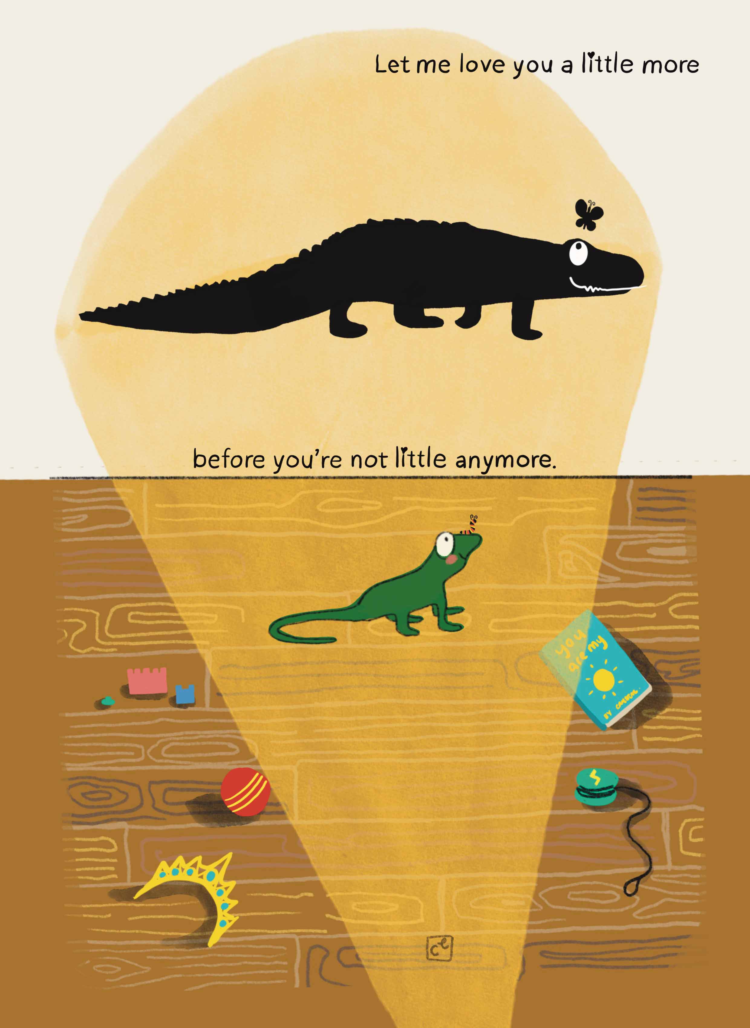 spirit publishing pty ltd - Wholesale Everyday greeting card - CROC NOT LITTLE ANYMORE0