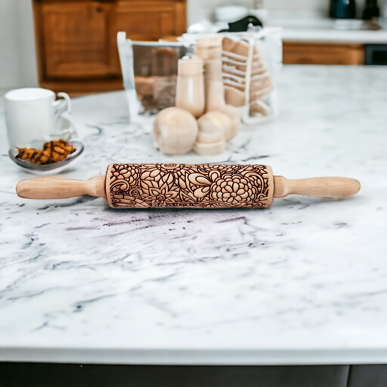 Gia Roma - Wholesale Rolling Pin - Spring Kitchen Gifts + Easter Baking, Rolling Pin for cookie27
