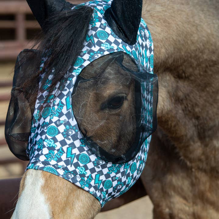 Schulz Equine - Wholesale Horseback Riding Gear - Lycra Fly Mask26