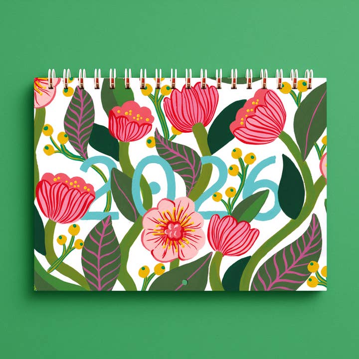 Calendário de Parede 2026 – 13 Ilustrações Exclusivas por atacado de Hello couleur