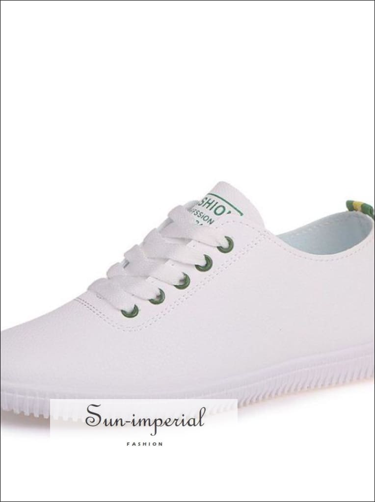 Sun Imperial - Venta al por mayor Zapatillas urbanas - Mujer - Zapatillas de deporte planas blancas para mujer Zapatos de playa Tallas 35-401