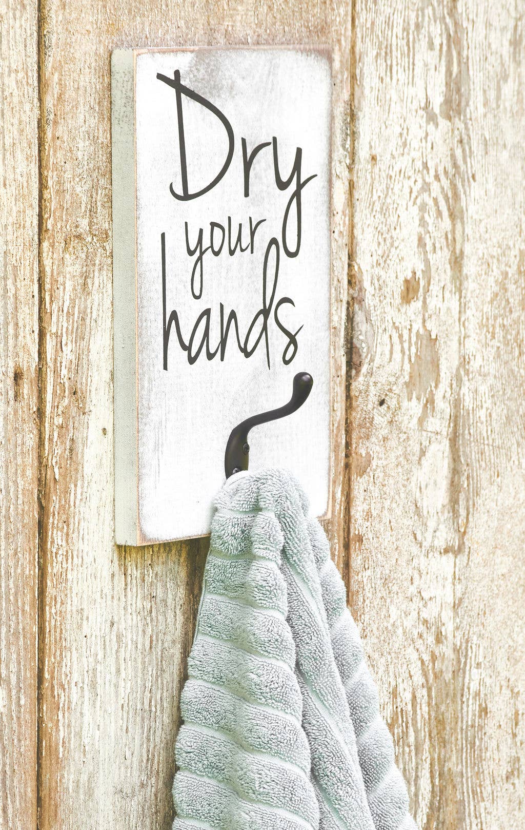 Red Roan Signs - Wholesale Sign - Dry Your Hands Towel Holder for Kids Bathroom4