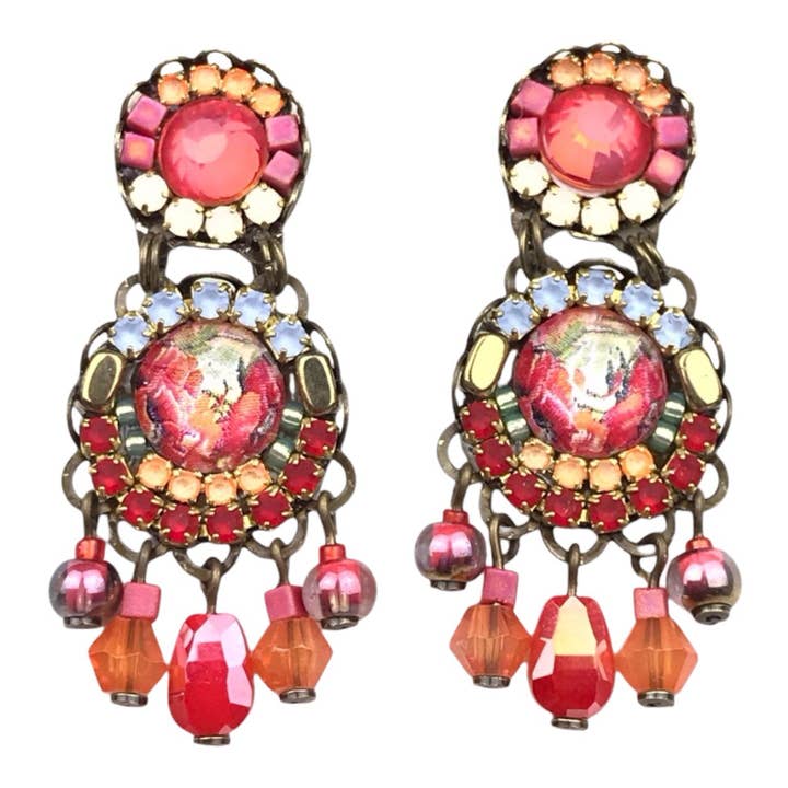melizijewelry - Wholesale Dangle Earrings - Paraiso crystal earrings5