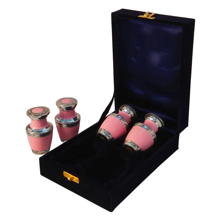 Plutus imports - Wholesale Urn - Beautiful Small Mini Keepsake Cremation Urns for Human Ashes
