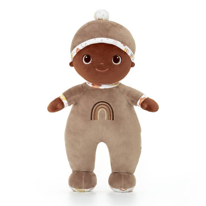 SKYE BLACK RAINBOW BABY - AFRICAN AMERICAN DOLL for wholesale by Bibinee Dolls