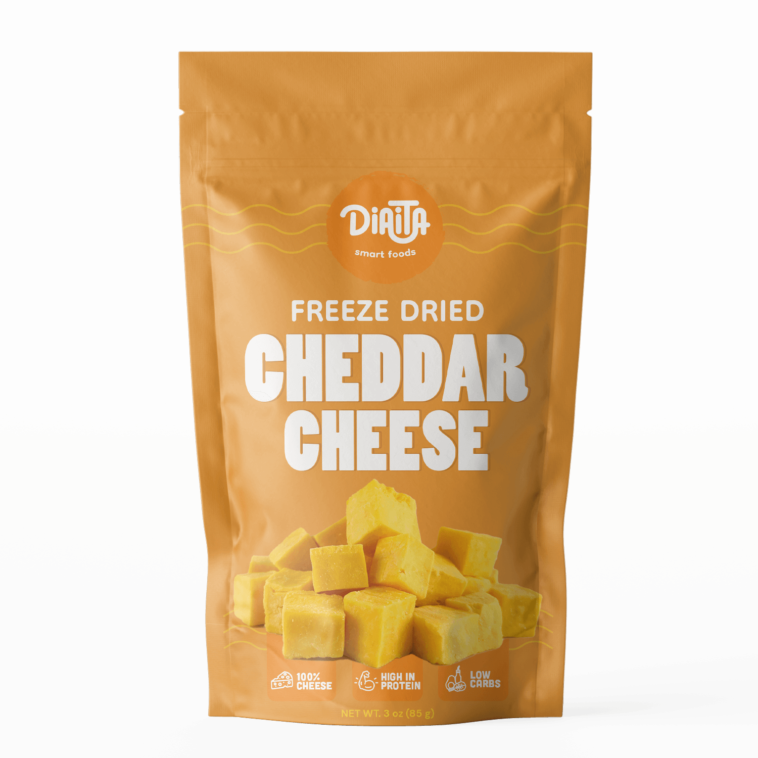 Diaita – wholesale Cheese – Freeze Dried Cheddar Cheese Snack0