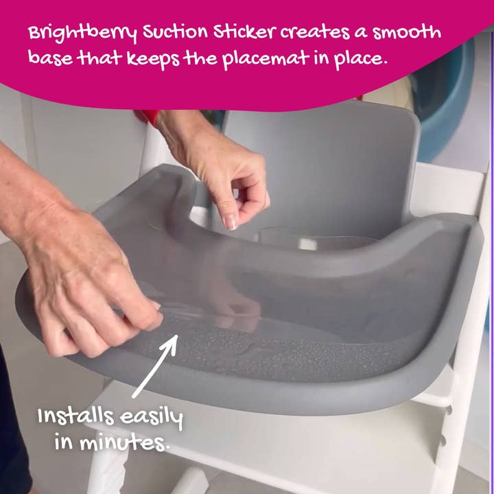 Brightberry - Venta al por mayor Manteles individuales - Individual de silicona para bandeja de trona Stokke Tripp Trapp3