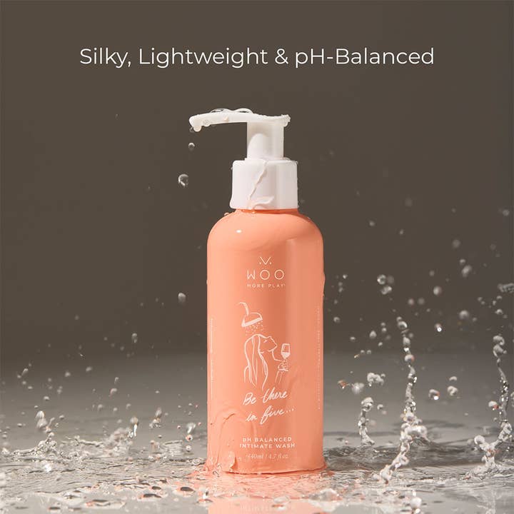 Woo More Play - Wholesale Intimate Cleanser/Wipe - Be There in Five Feminine Wash - Natural, pH Balanced1