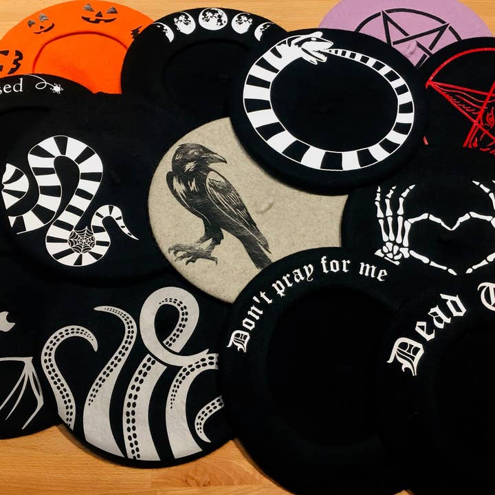 Witchwood Bags – Engroshandel Baret - Dame – Vegan Beret - Bed ikke for mig
