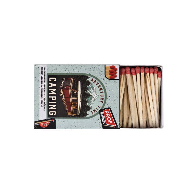 PROF - Vendita all'ingrosso Fiammifero - Set di 3 scatole da 100 fiammiferi 55 mm PROF CHEF3