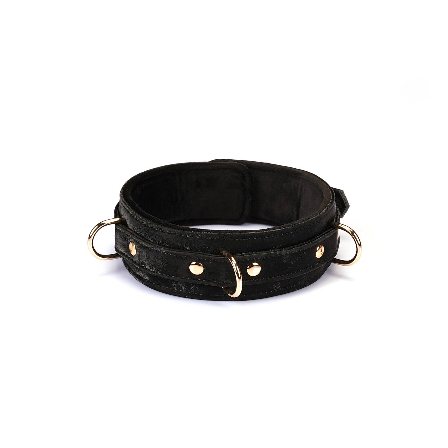 Liebe Seele - Wholesale Sex Toy - Boudoir Amor Vegan Collar with Leash Black2