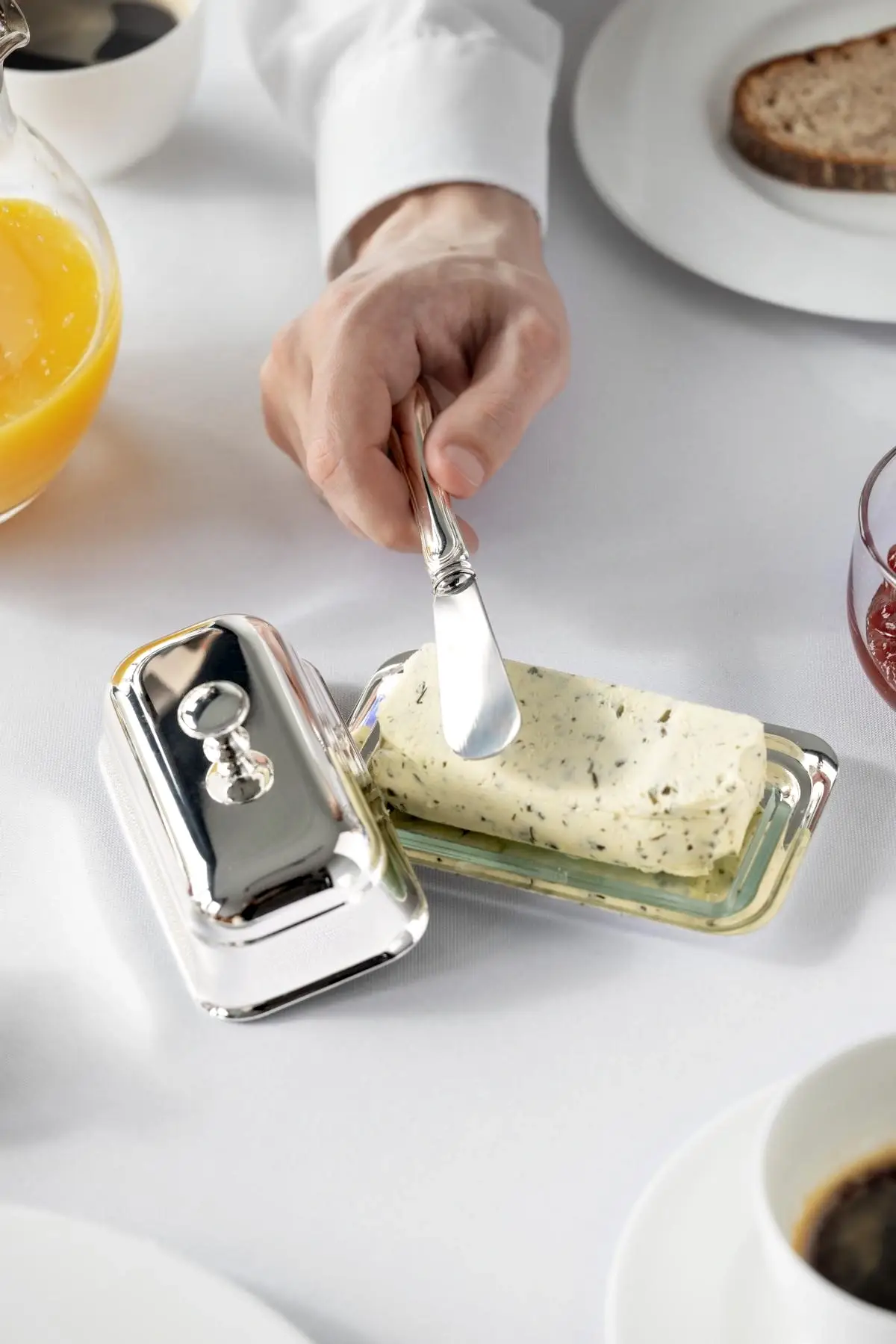 EDZARD - Vendita all'ingrosso Burriere - Portaburro Mary con coltello (8x13 cm)2