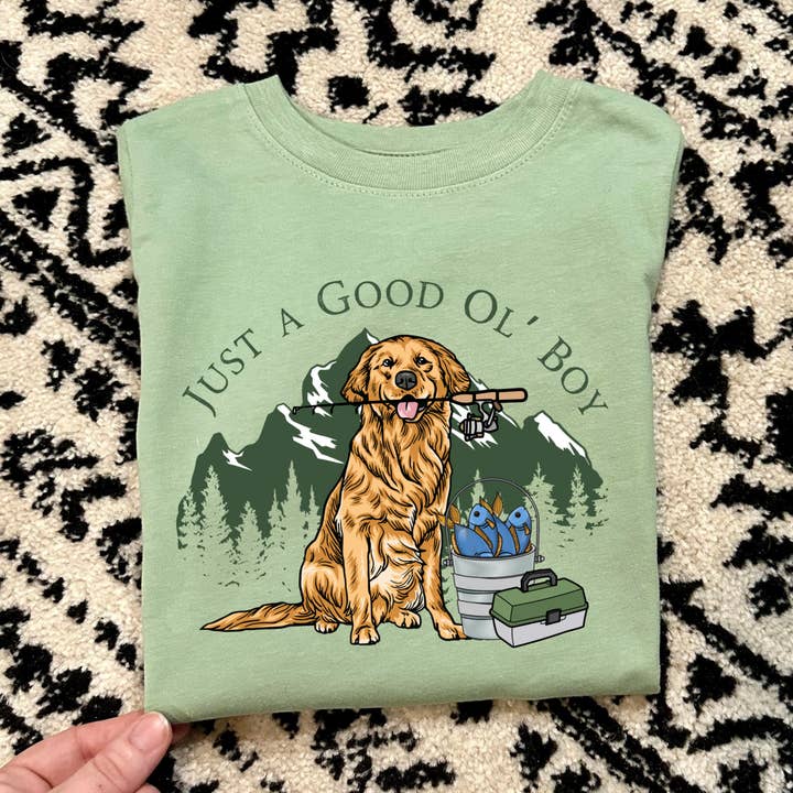 Just a Good Ol’ Boy Tee for wholesale by Rowdy Rascal Boutique LLC