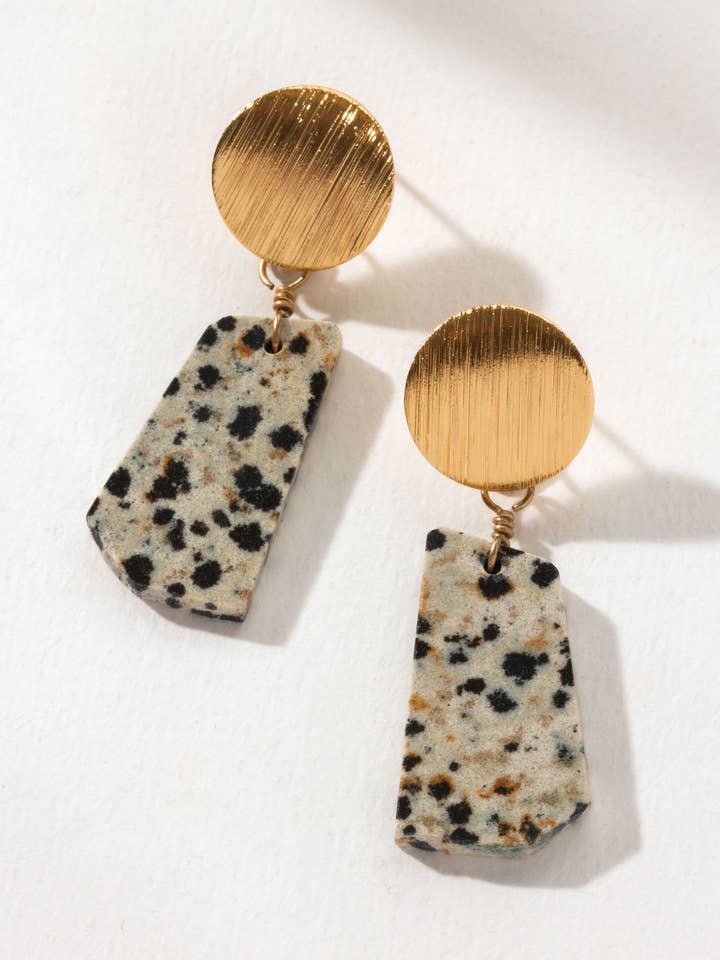 Vegan Vibe Doorknocker Post Earring for wholesale by Luna Norte