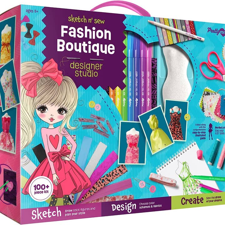 Dan&Darci – wholesale DIY craft kit – Child – Fashion Design Studio - Sewing Kit for Kids