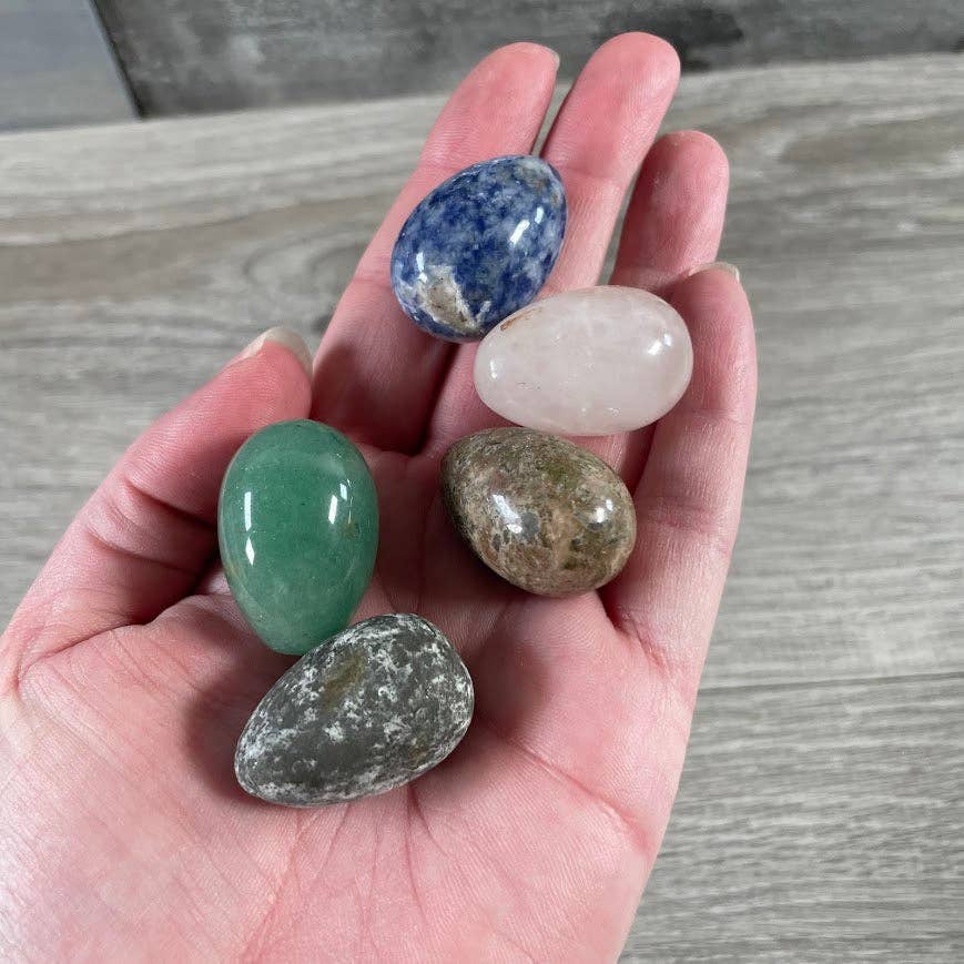 Keystone Crystals - Wholesale Spiritual Stone/Crystal - Assorted Small Gemstone Eggs – Crystals for Retailers4
