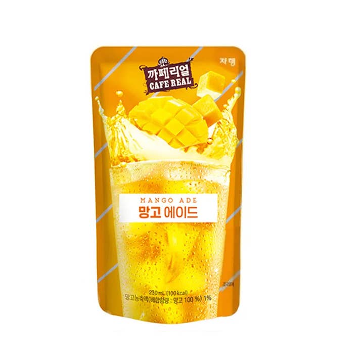 Jardin- Mango Lemonade Pouch pack of 10x230ml (Korea) for wholesale by Global Bite Co