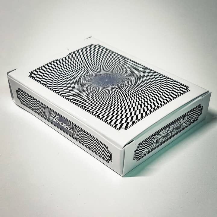 Superior Print on Demand - Wholesale Playing Cards - Optical ILLUSION Black & White Playing Cards7
