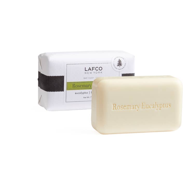 Savon en barre au romarin et à l'eucalyptus 7 oz pour la vente par LAFCO New York
