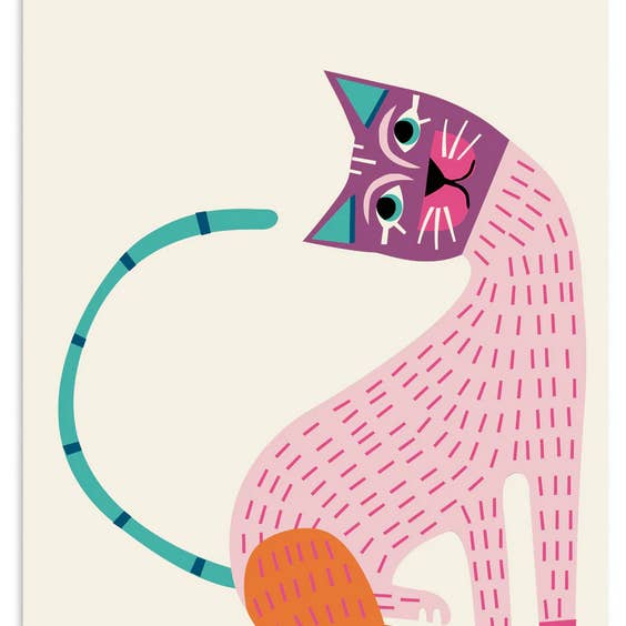 Viva El Gato, stampa, ltd. 250 per la vendita all'ingrosso da parte di pleased to meet GmbH