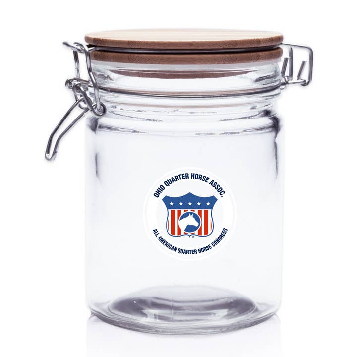 SweetTrove Glass Jar - 22oz for wholesale by Market Street Promotions