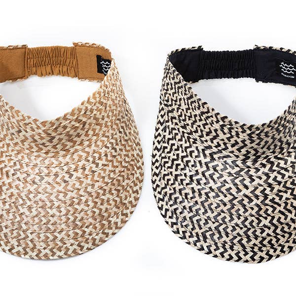 Kids Island Straw Visor for wholesale by Local Beach