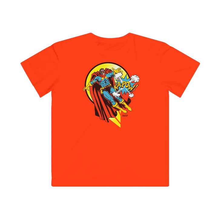 SUPER HERO - Kids Fine Jersey Tee for wholesale by Ragtop Kids