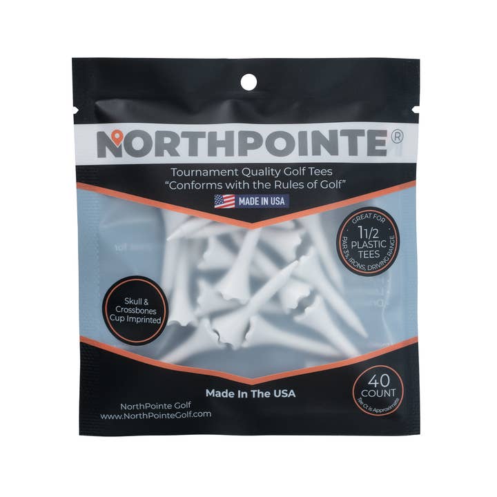 NorthPointe Golf - Wholesale Sports & Outdoor - Skull & Crossbones Cup Imprinted Golf Tees3