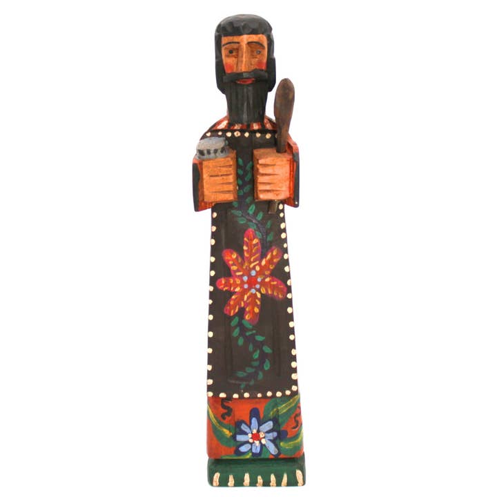 Wooden - Saint Paschal Figure - Home Decor for wholesale by Magnolia Casual