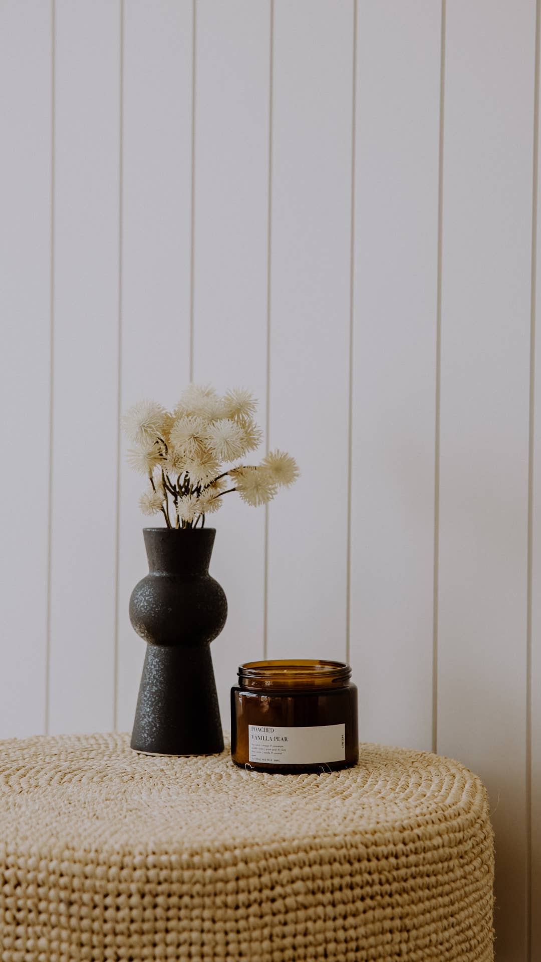 Lumiere Chandlery - Wholesale Jar/filled candle - Poached Vanilla Pear Scented Candle