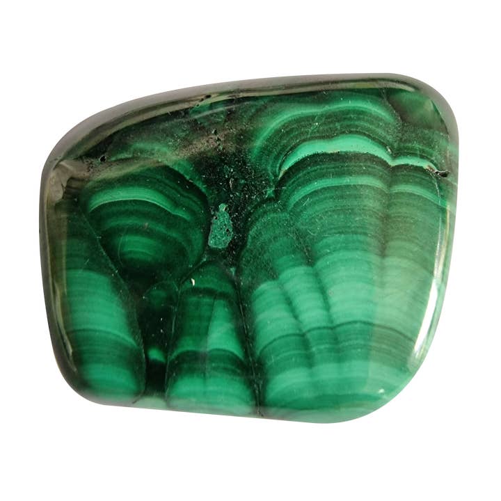 Mirabylis – Pedra/cristal espiritual por atacado – Malaquita - Pedra Rolada - 2 a 3 cm3