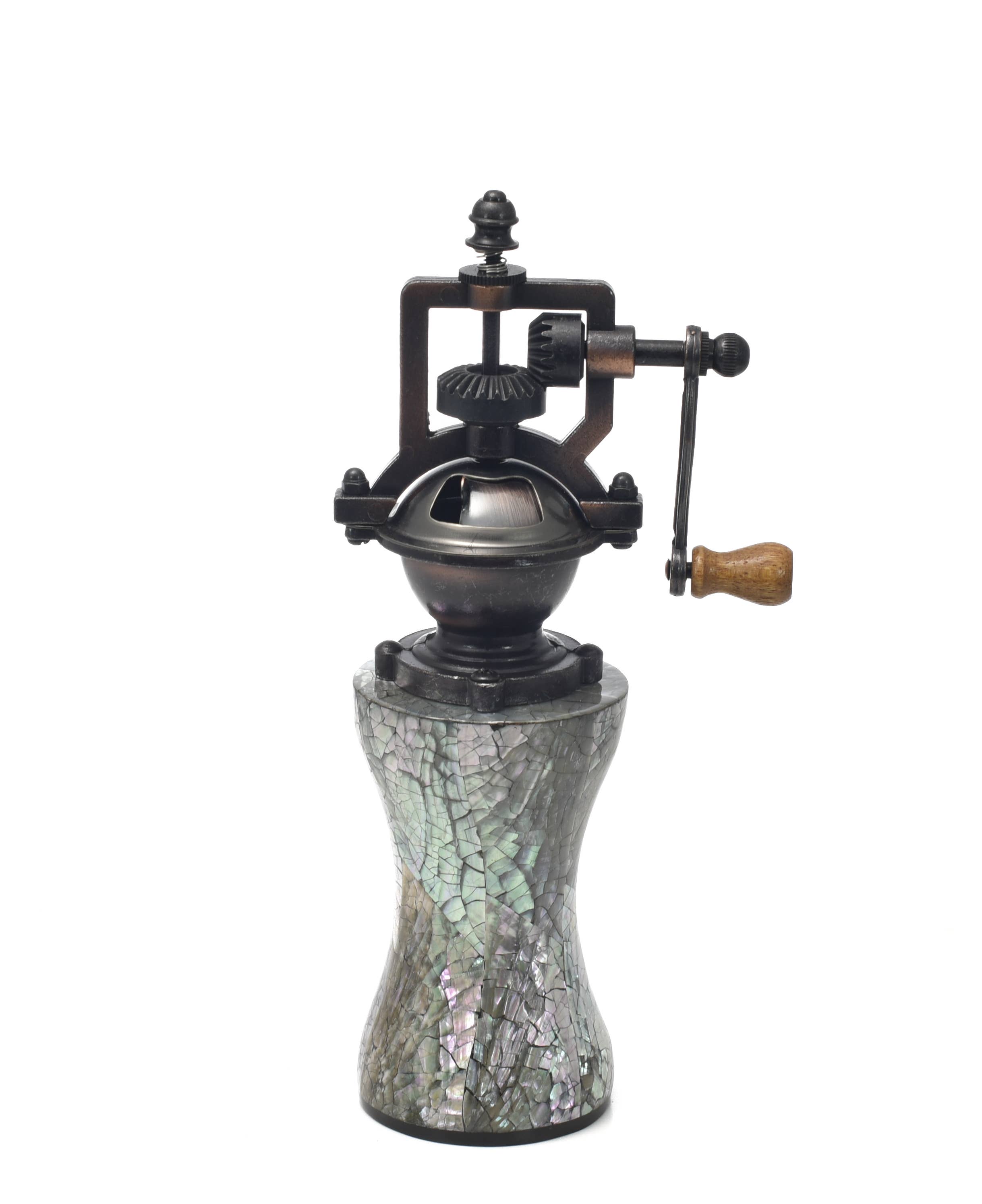 Baroy - Wholesale Pepper Mill - Salt Pepper Mill Grinders Shakers - Seashell Lamination6