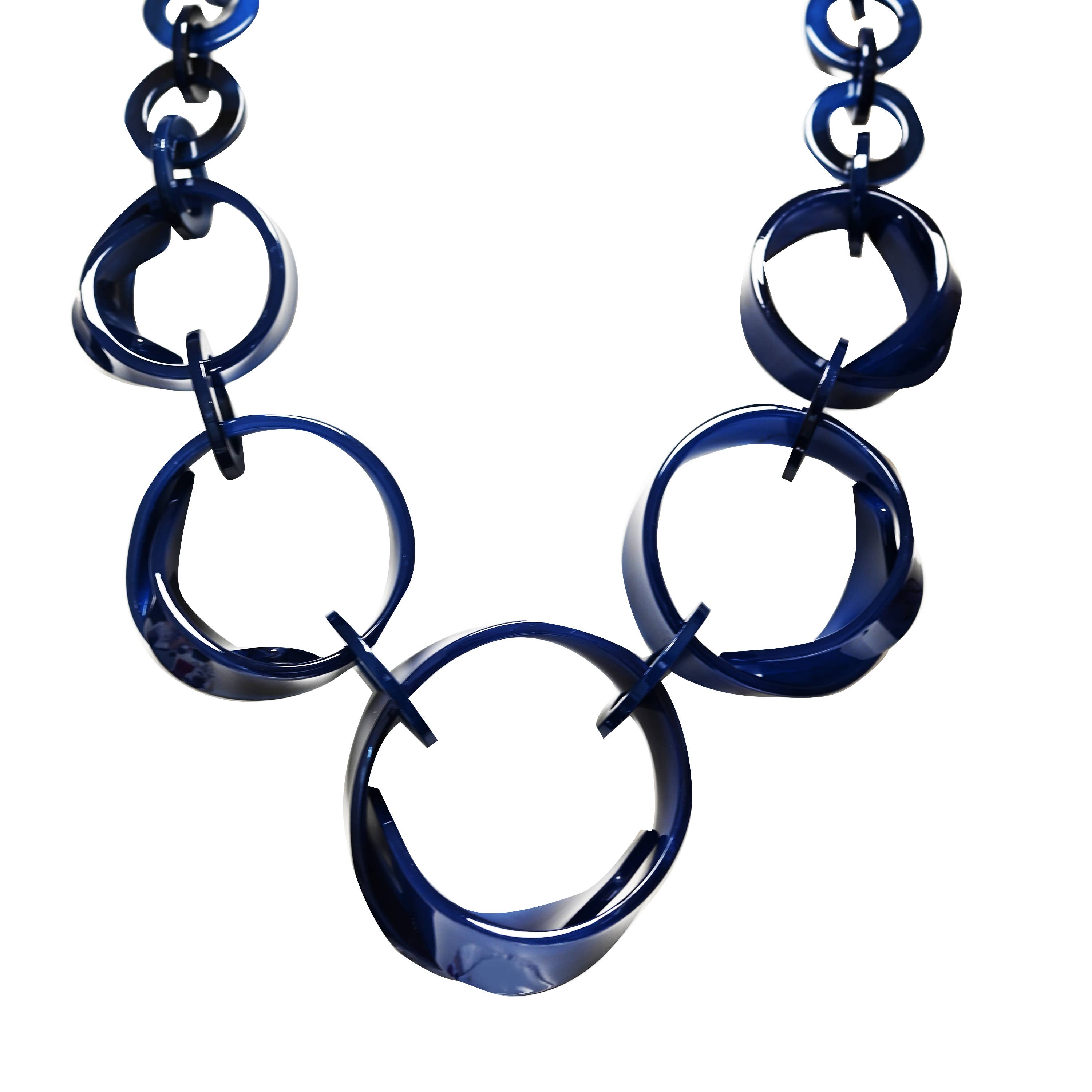 AMORINO SRL – wholesale Link & chain necklace – NECKLACE WITH RESIN CIRCLES - FT24152A2971