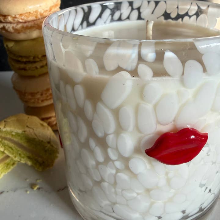 Ironwood Candle Co. - Wholesale Jar/Filled Candle - VALENTINES 2026 SOY CANDLE - Macaron Scent9