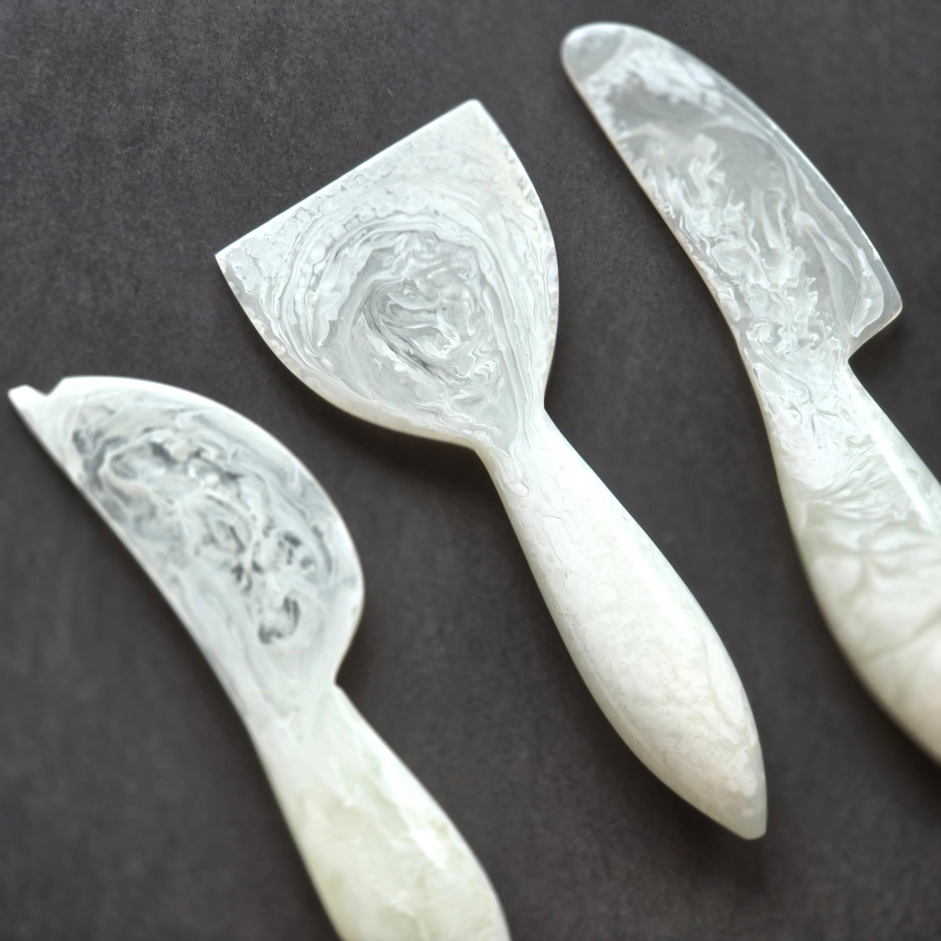 Gibb & Daan – Faca para queijo por atacado – Conjunto de Facas de Queijo de 3 Peças - Ferramentas de Charcutaria em Resina35