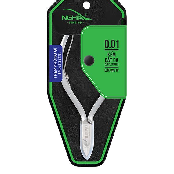 NGHIA - Wholesale Cuticle Cutter - Cuticle Nipper - D-01 (Stainless Steel)