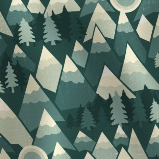 RUFFLECT Dog Bandanas - Wholesale Pet Bandana - Dog - Mountain Majesty RUFFLECT® Dog Bandana2